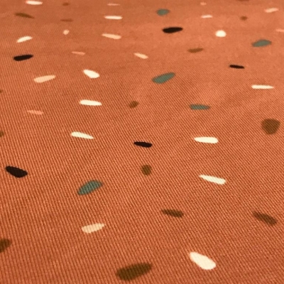 Jersey Safari Dots | apricot terra